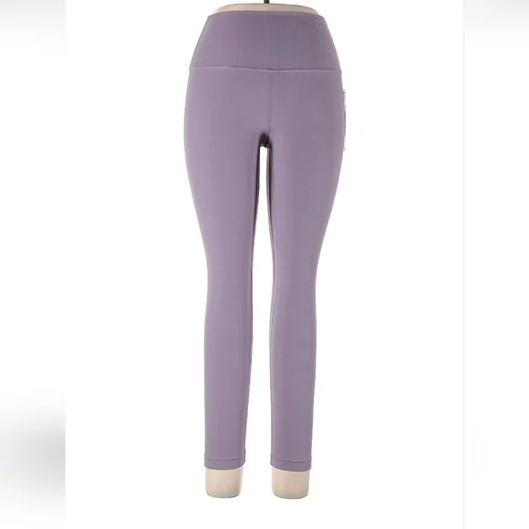Lululemon NWT Align Ribbed HR Pant Purple Leggings Size 10 - Picture 1 of 5